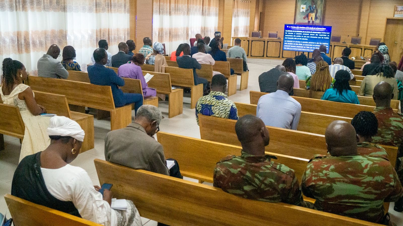 Les Agents de la Cour Constitutionnelle du Bénin