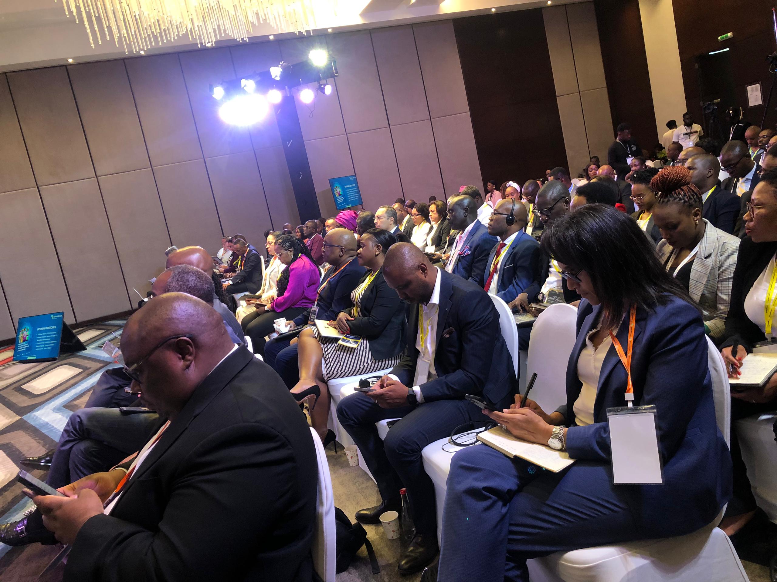 Les participants du lancement du Rapport 2024 de AfricaNenda sur les SIIPS