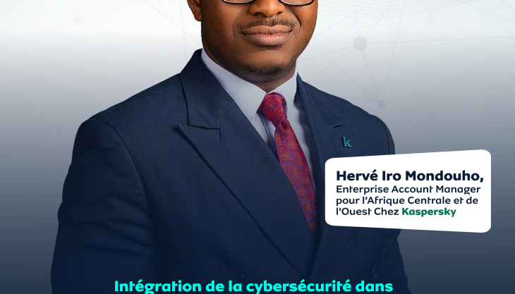 Hervé Iro Mondouho, Enterprise Account Manager pour l’Afrique Centrale et de l’Ouest Chez Kaspersky