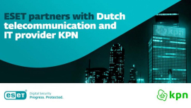 ESET et l'opérateur de télécommunications KPN s'associent pour protéger les internautes