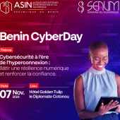 Bénin CyberDay 2024 : l’ASIN et le Ministère de la digitalisation promettent un évènement unique dédié à la cybersécurité